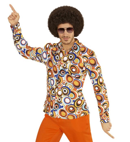 Chemise année 70 style Groovy