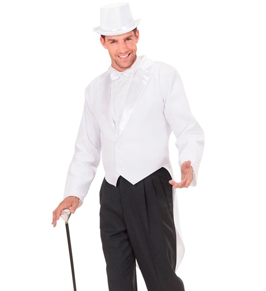 Veste queue de pie blanche