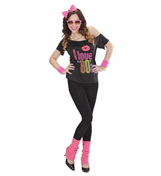 Tee-shirt et accessoires année 80