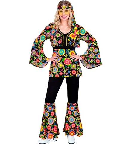 Ensemble année 60 fleuri