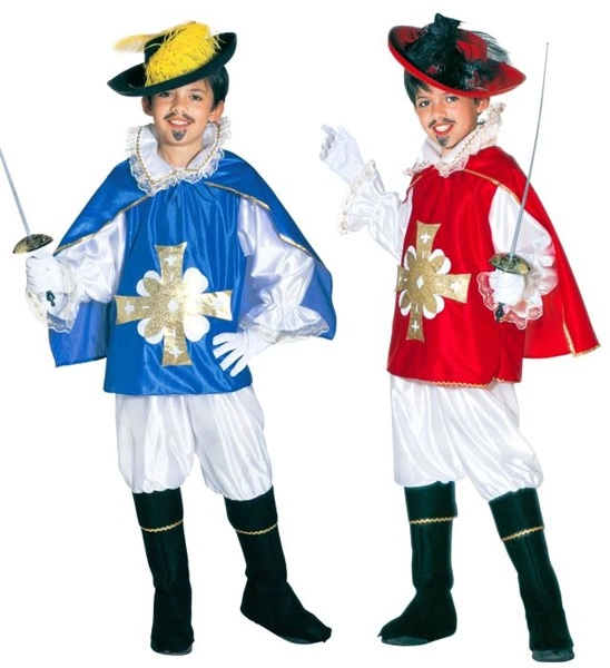 Mousquetaire 2 couleurs au choix