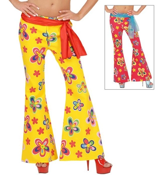 Pantalon pat 'Eléphant fleuri 2 couleur au choix