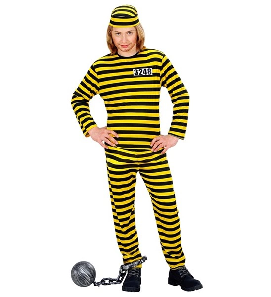 Prisonnier jaune et noir