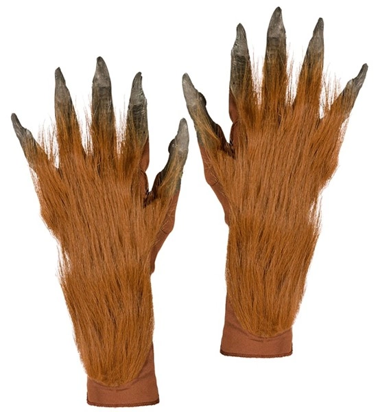 "GANTS DE LOUP GAROU AVEC FOURRURE"