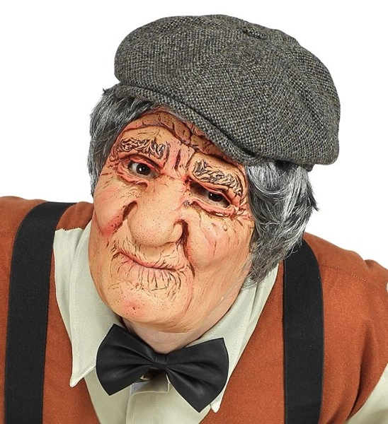 "DEMI MASQUE DE VIEIL HOMME"