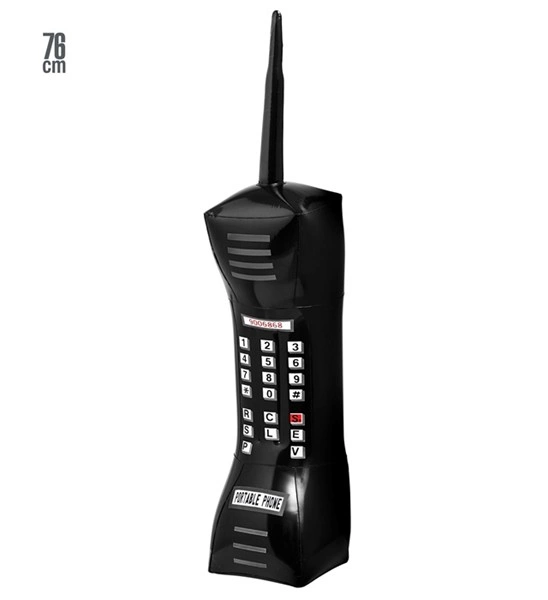 "TELEPHONE PORTABLE GONFLABLE" 76 cm