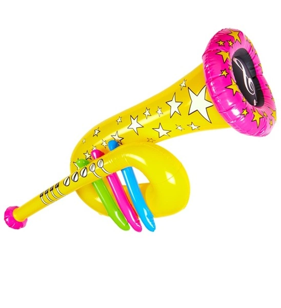 "TUBA GONFLABLE JAUNE" 63 cm