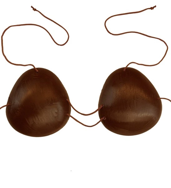 "SOUTIEN-GORGE NOIX DE COCO" en plastique