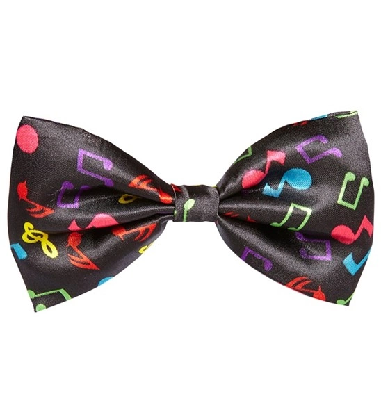 "NOEUD PAPILLON NOTES DE MUSIQUE"