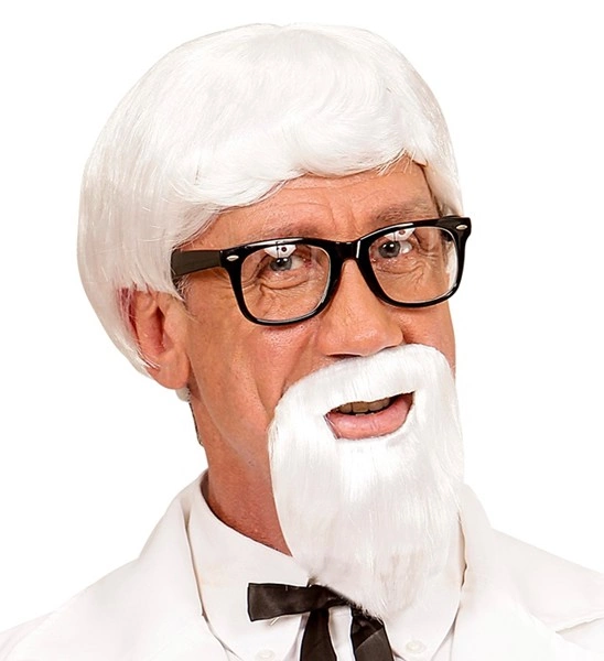 "PERRUQUE ET BARBE KENTUCKY COLONEL" en boite