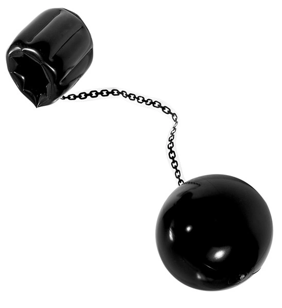 "BOULET AU PIED GONFLABLE" 25 cm
