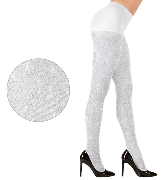 "COLLANTS SCINTILLANTS BLANCS" 40 DEN