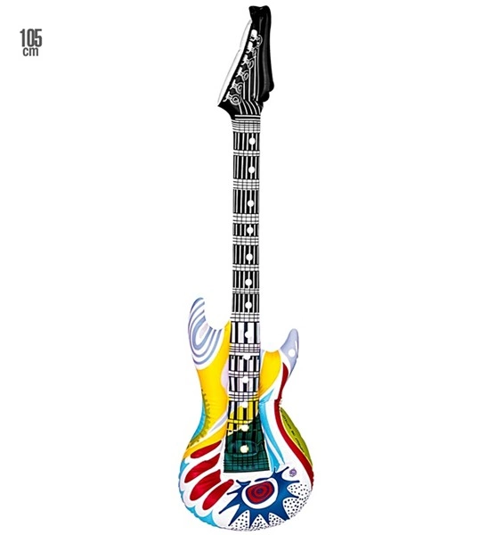 "GUITARE GONFLABLE FUNKY" avec bandoulière - 105 cm