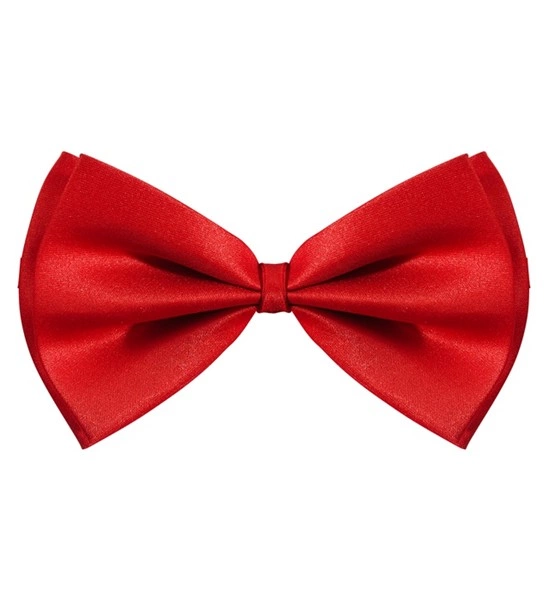 "NOEUD PAPILLON DE LUXE" rouge - ajustable