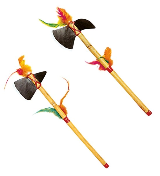 Set de "2 ARME ORIGINE INDIENNE" 2 styles ass. - 37 cm