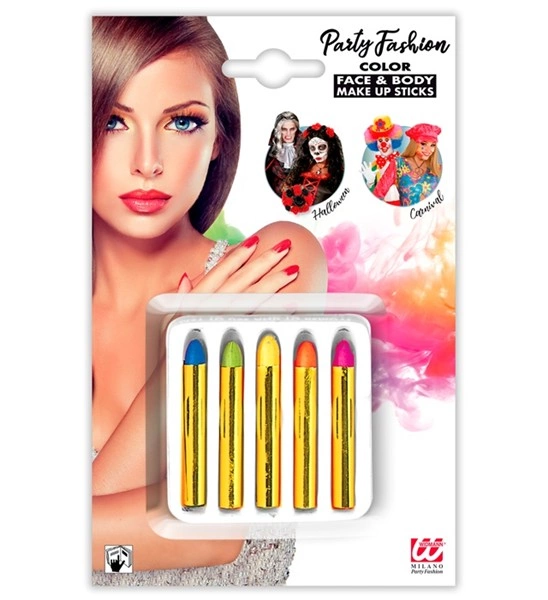 Set de "5 BATONS DE COULEURS" - 11 ml