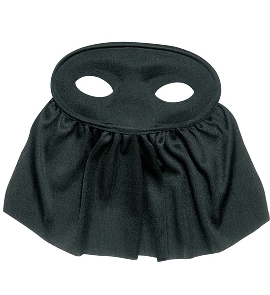 "LOUP AVEC VOILE" noir