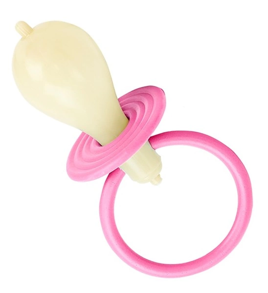 "TÉTINE BÉBÉ GÉANTE AVEC SON ROSE"