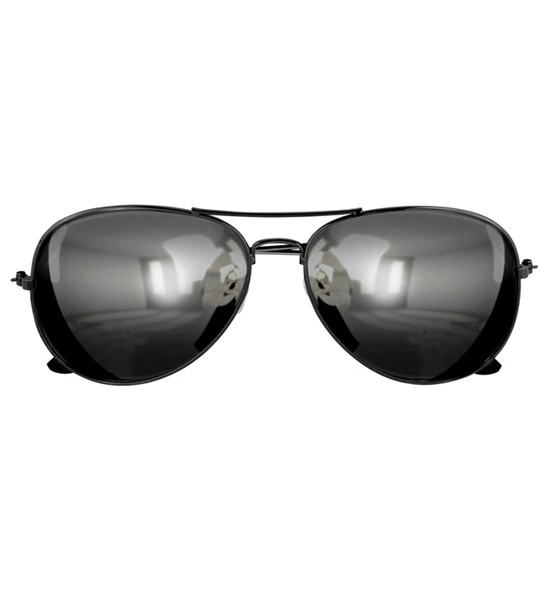 "LUNETTES POLICIER" avec verres miroir
