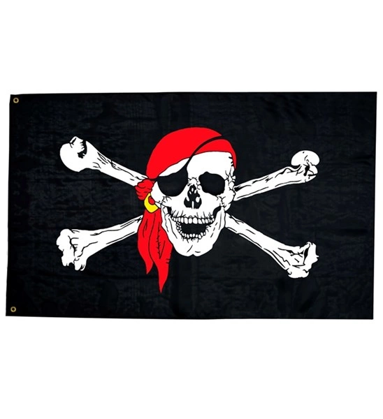 "DRAPEAU PIRATE" 130x80 cm