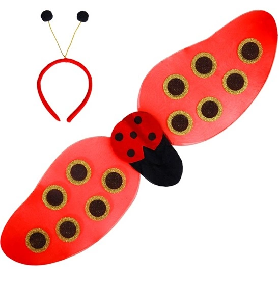 Set de "COCCINELLE" ailes, antennes