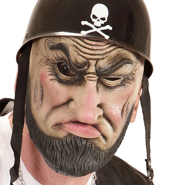 "DEMI-MASQUE DE BIKER HORS LA LOI"