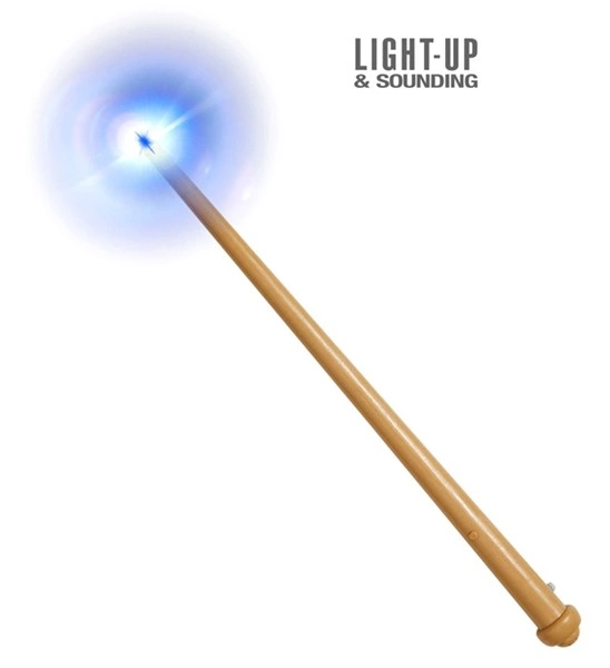 "BAGUETTE MAGIQUE LUMINEUSE ET SONORE" 36 cm