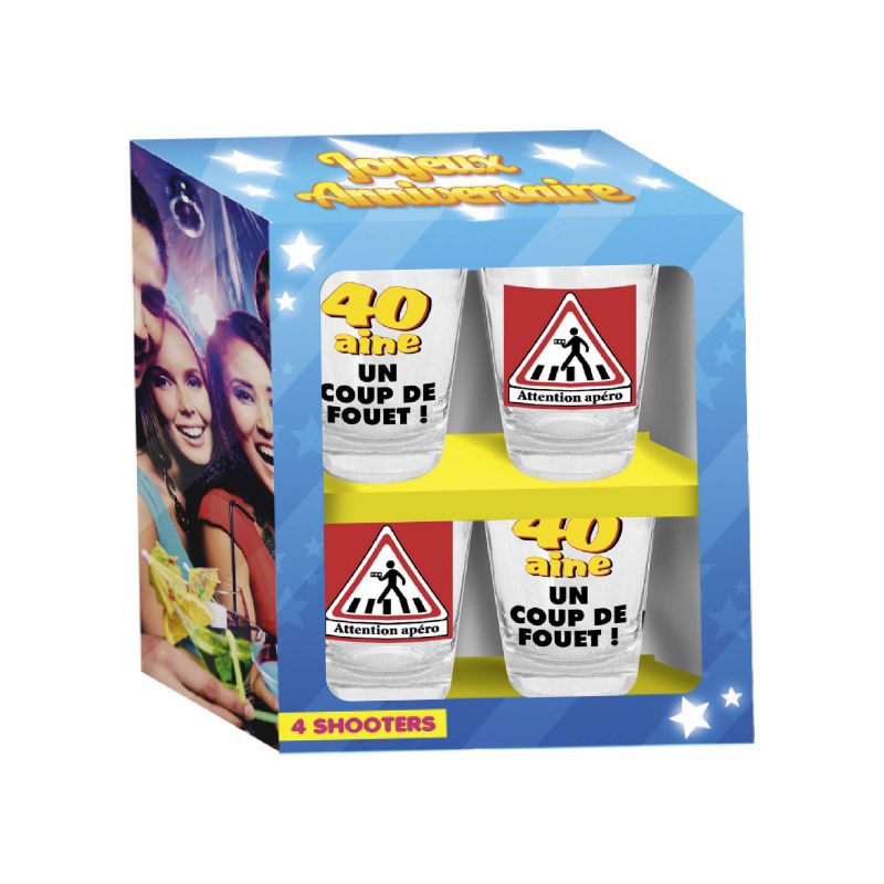Les verres à shooter 40aine