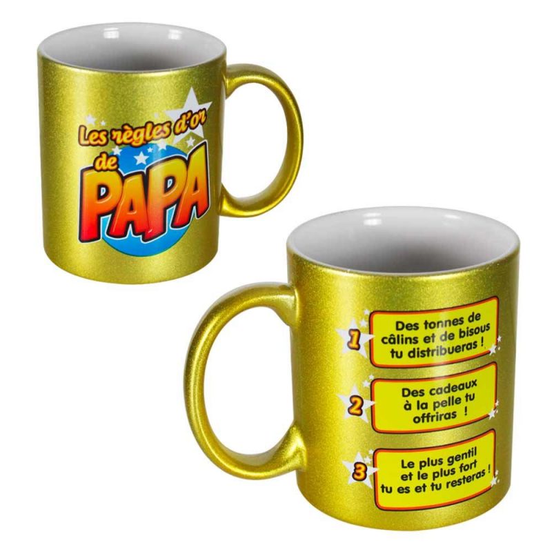 MUG MEILLEUR PAPA DU MONDE.
