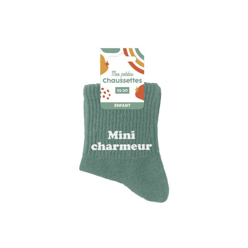 CHAUSSETTES MINI CHARMEUR 3 - 6 ANS GARÇON.