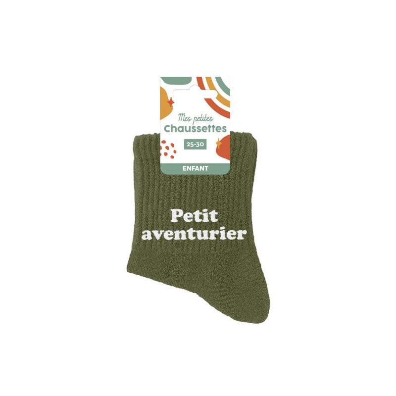 CHAUSSETTES PETIT AVENTURIER 3 - 6 ANS GARÇON.