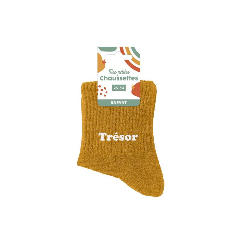 CHAUSSETTES TRÉSOR 3 - 6 ANS GARÇON.