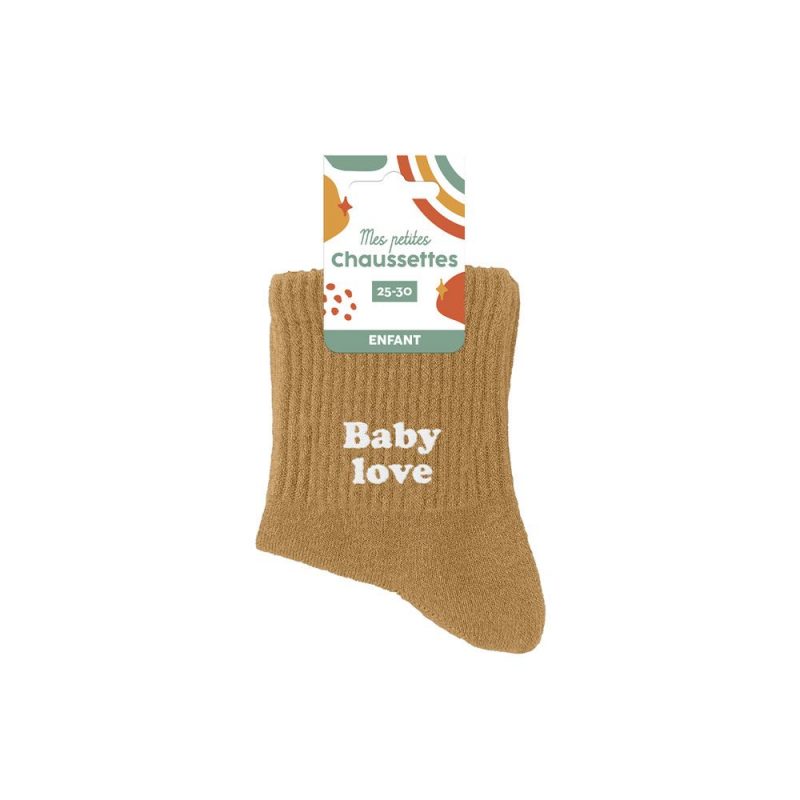 CHAUSSETTES BABY LOVE 3 - 6 ANS GARÇON.