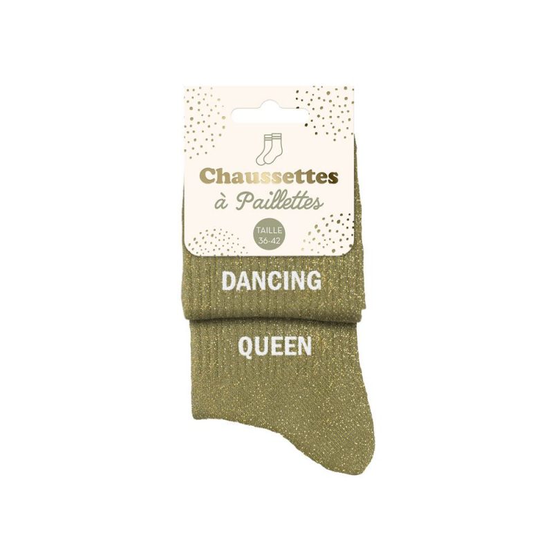 CHAUSSETTES PAILLETTES DUO DANCING QUEEN.