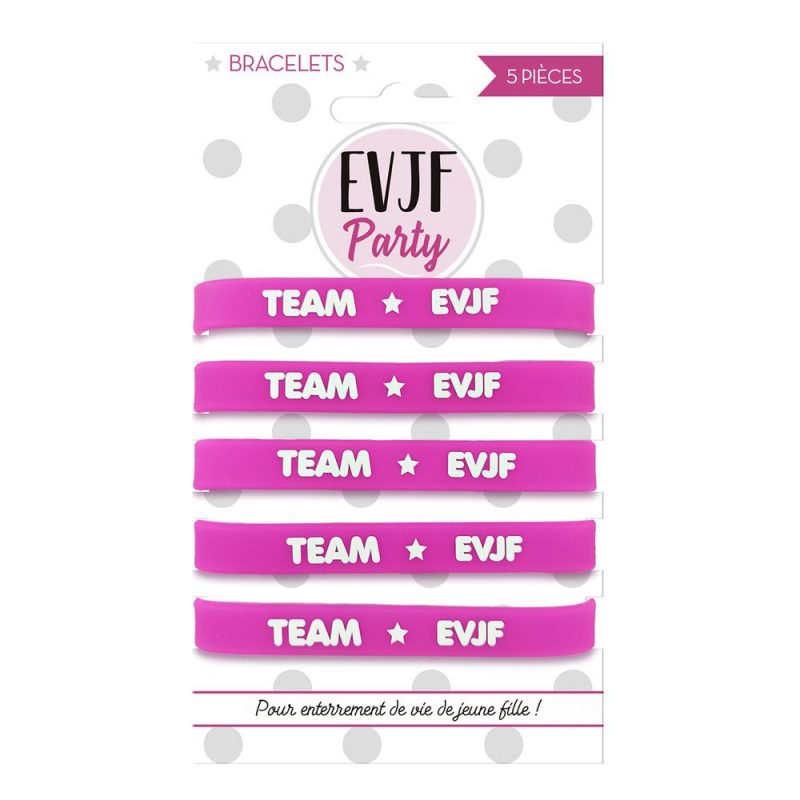 Pack bracelets Team EVJF