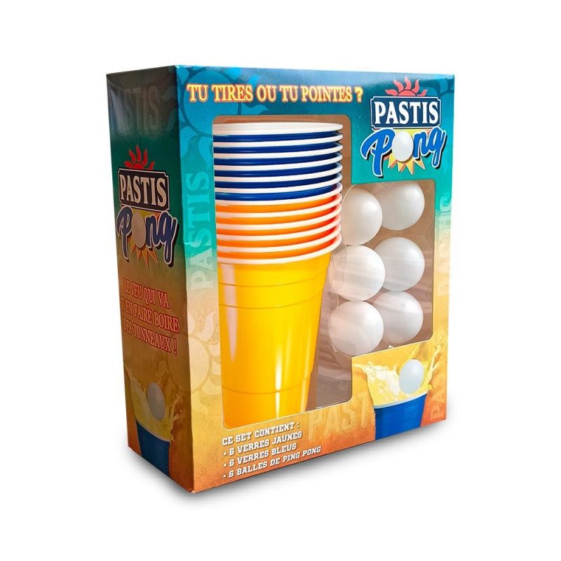 JEU A BOIRE "PASTIS PONG".