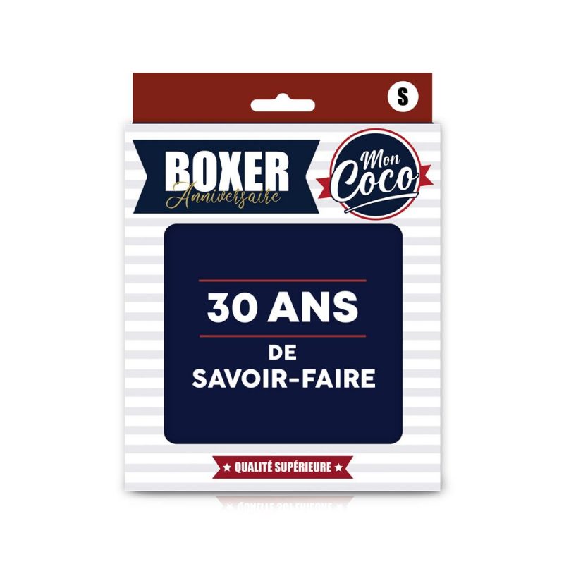 BOXER "30ANS DE SAVOIR-FAIRE" S.