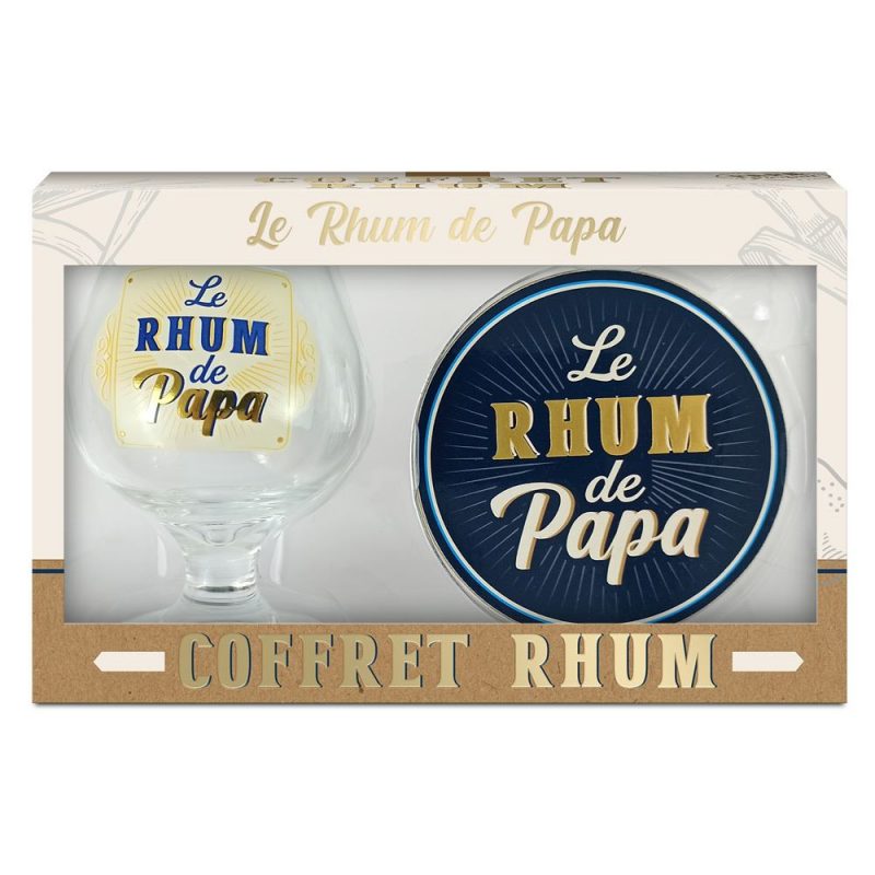 COFFRET PAPA AU RHUM.