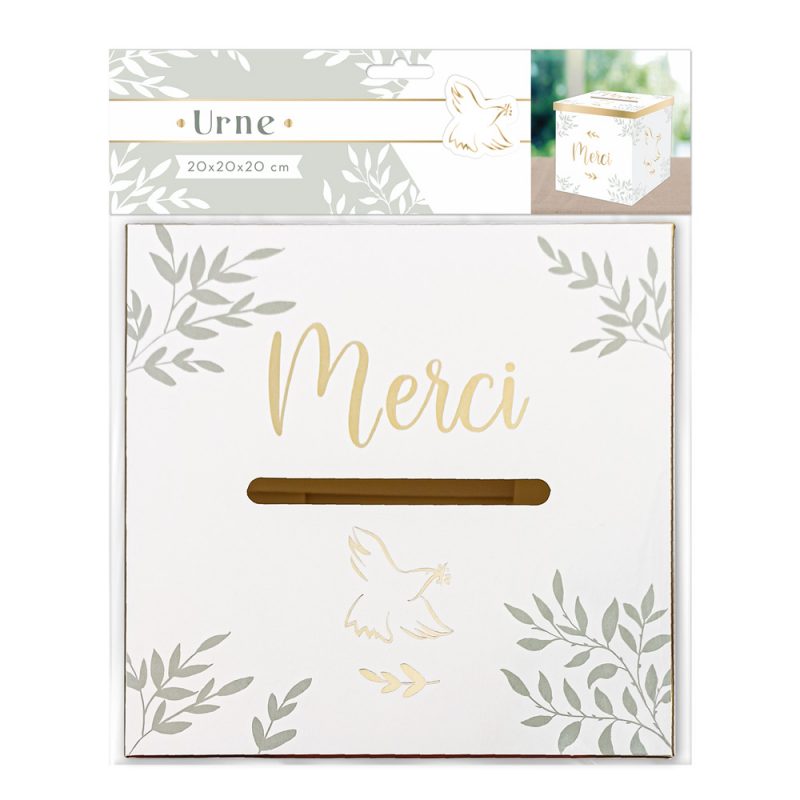 URNE COLOMBE "MERCI"