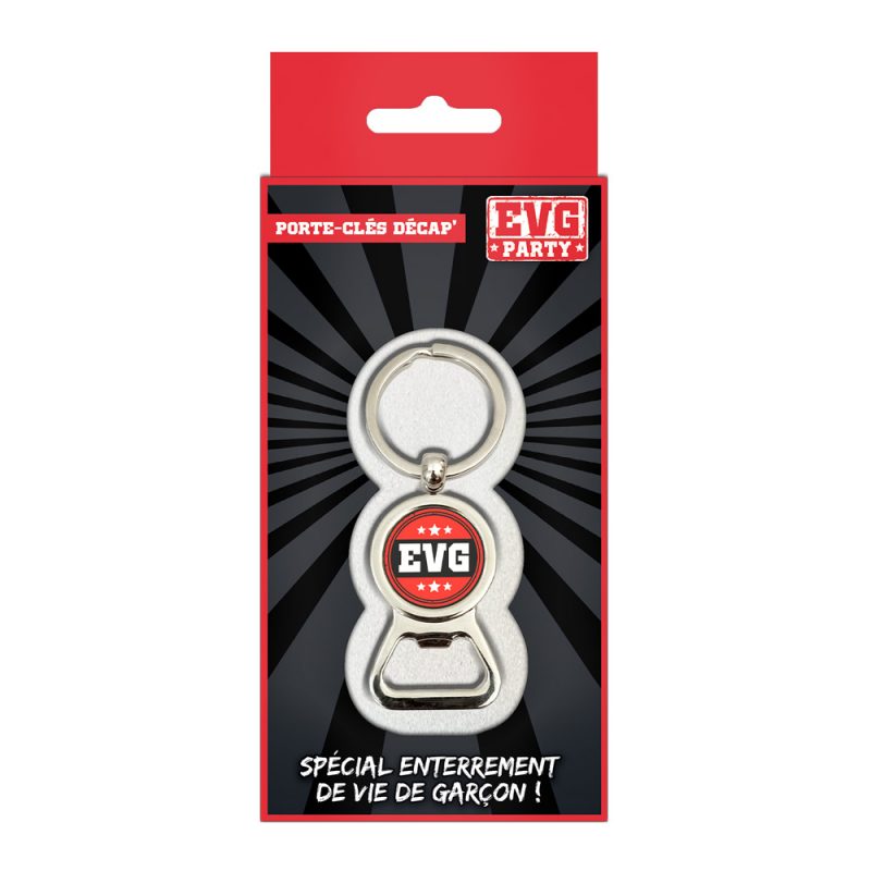 Porte clé décapsuleur EVG