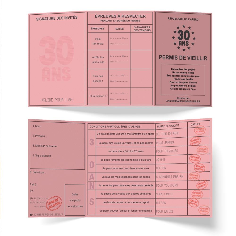 PERMIS 30 ANS "PERMIS DE VIEILLIR" – Image 2