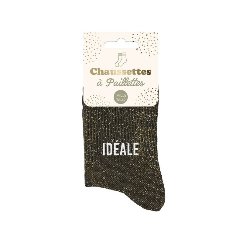 CHAUSSETTES PAILLETTES IDEALE.