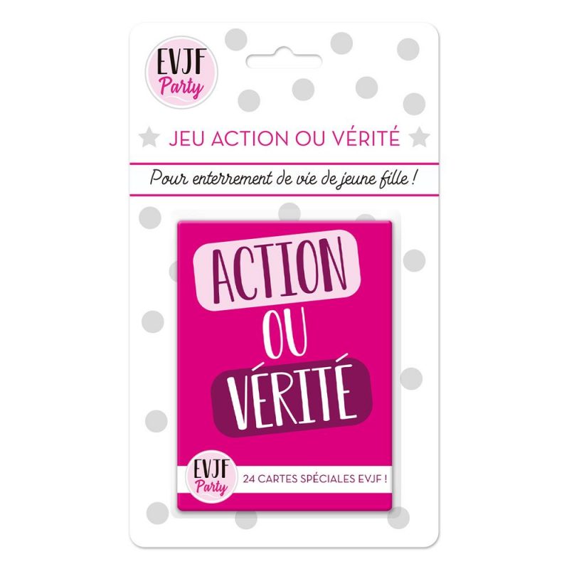 Jeu Action ou Vérité EVJF