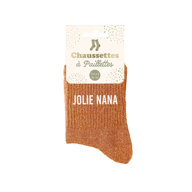 CHAUSSETTES PAILLETTES JOLIE NANA.