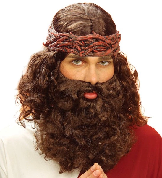"PERRUQUE PROPHETE AVEC BARBE" en boîte