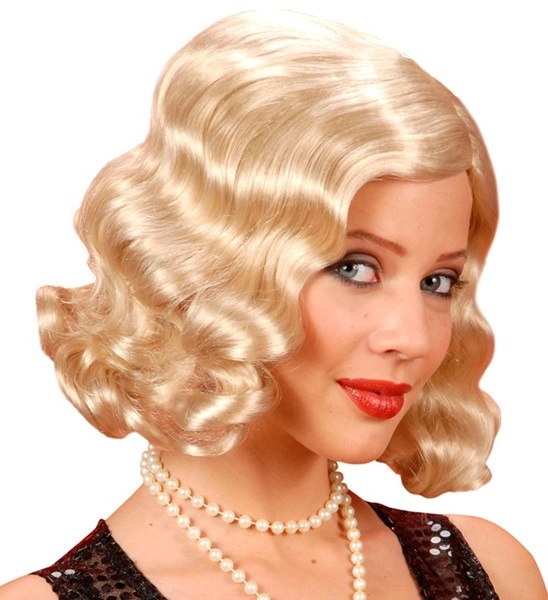 "PERRUQUE ANNEES 20" blonde - en boite