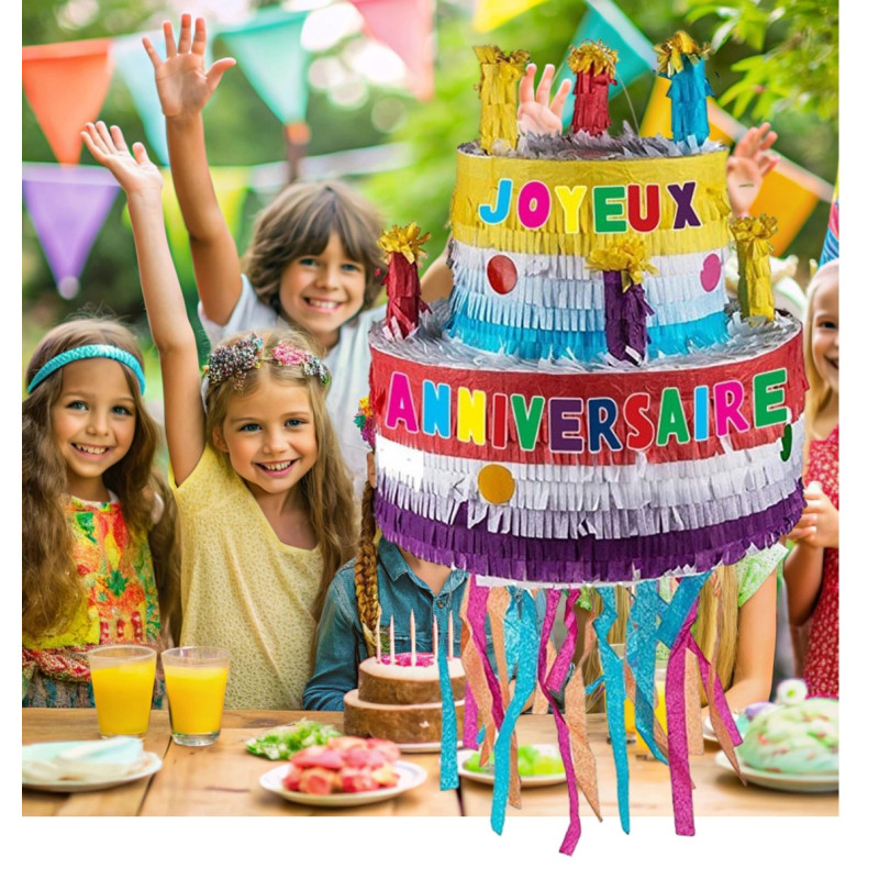 Pinata Gateau Anniversaire