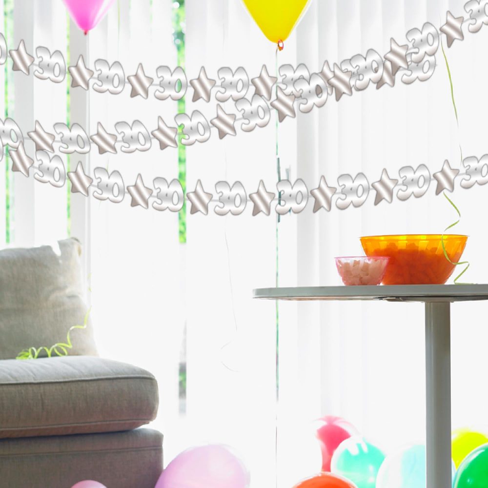 Guirlande avec fil anniversaire 30aine – Image 2