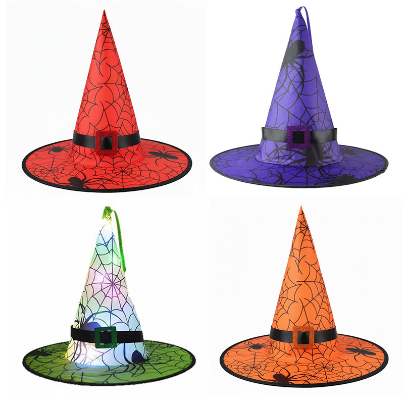 Chapeau sorcière WEB LED