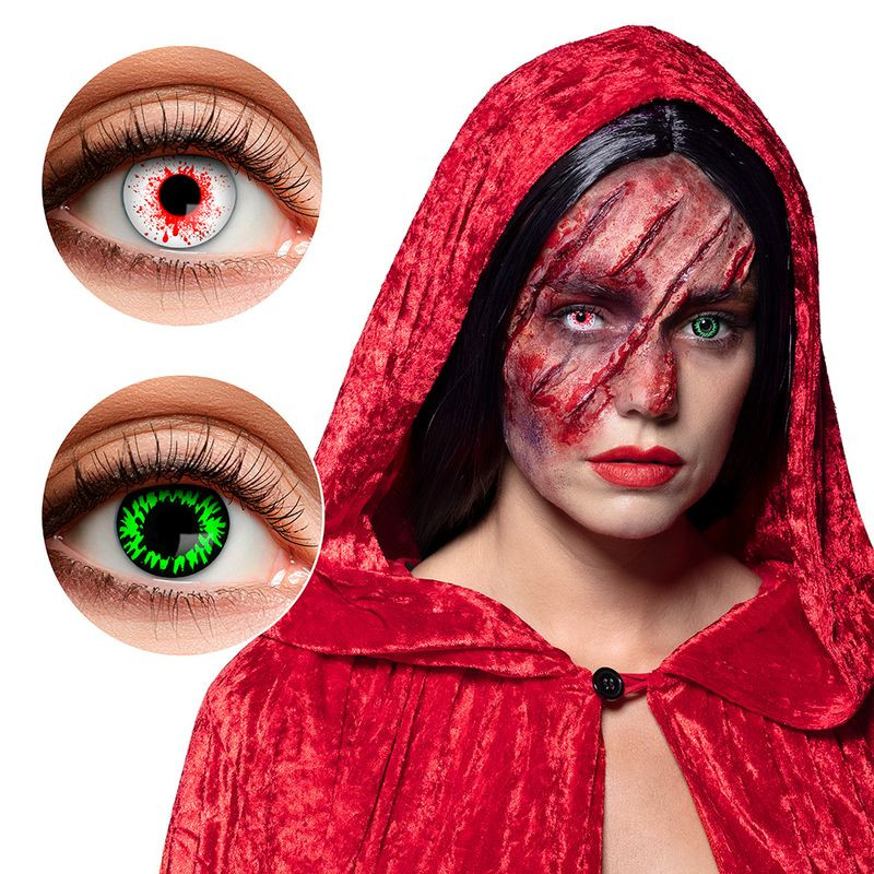 Lentilles duo 3 mois Bloody Wolf